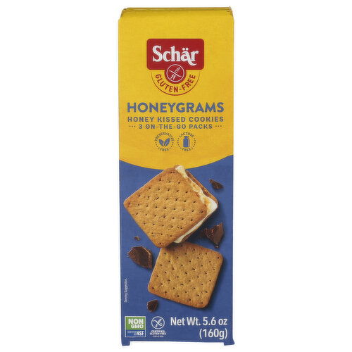 Schar Honeygrams - 1.867 Ounce - 3 Count