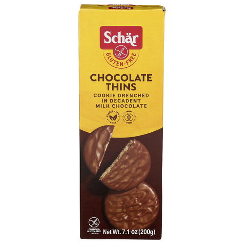 Schar Chocolate Thins - 7.1 Ounce