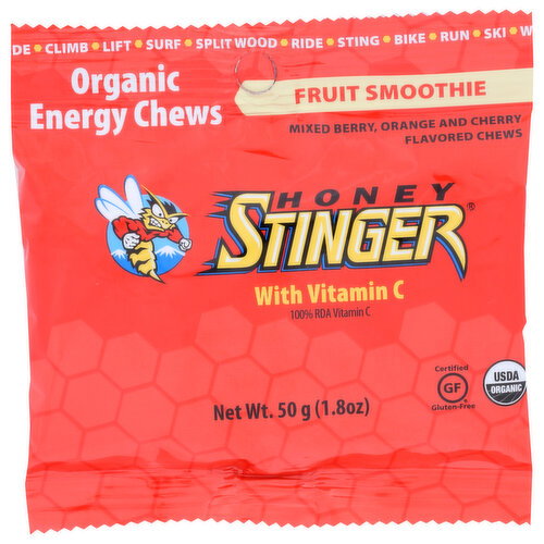 Honey Stinger Energy Chews Organic - 1.8 Ounce Image 1 of 2