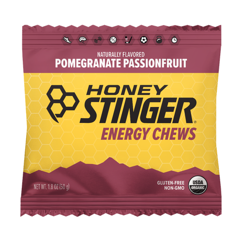 Honey Stinger Pomegranate Passionfruit Chews - 1.8 Ounce