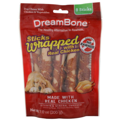 DreamBone Dog Chews - 0.875 Ounce - 8 Count