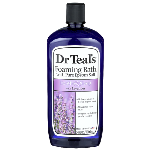 Dr Teal's Soothe & Sleep With Lavender Foaming Bath - 34 Fluid Ounce