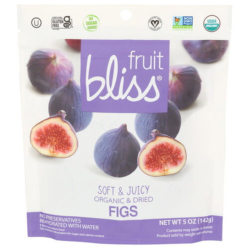 Fruit Bliss Rehydrated Dried Figs - 5 Ounce