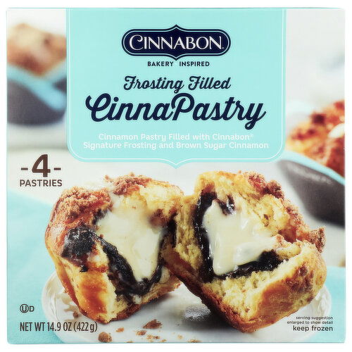Cinnabon Pastry Frosting Filled - 3.725 Ounce - 4 Count