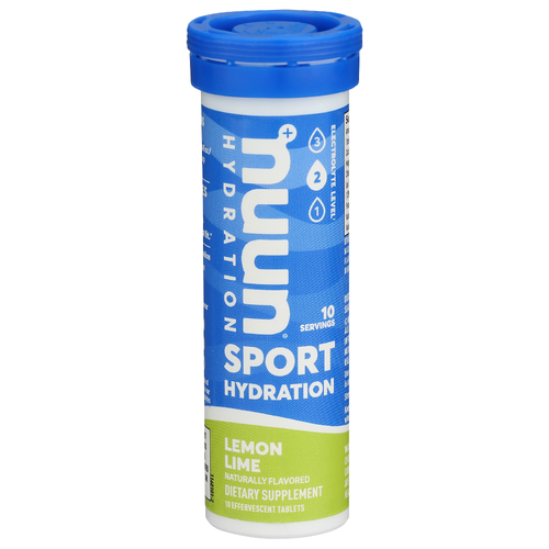 Nuun Electrolyte Drink Tablets Lemon Lime - 10 Count