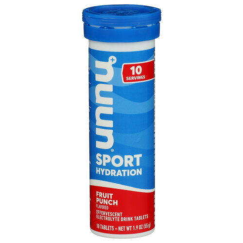Nuun Fruit Punch Electrolyte Drink Tablets - 0.19 Ounce - 10 Count