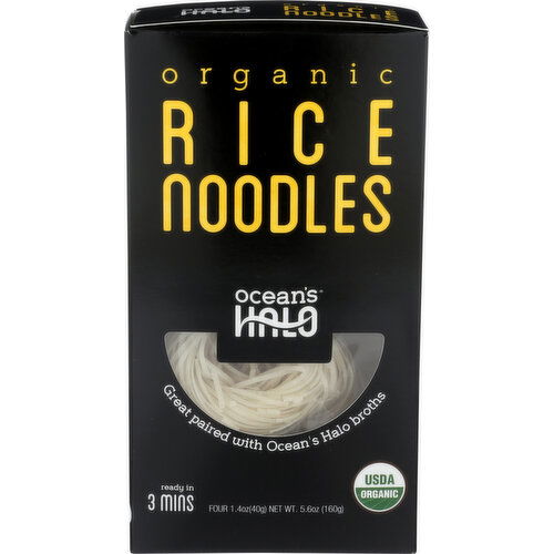 Ocean's Halo Organic Rice Noodle - 1.4 Ounce - 4 Count