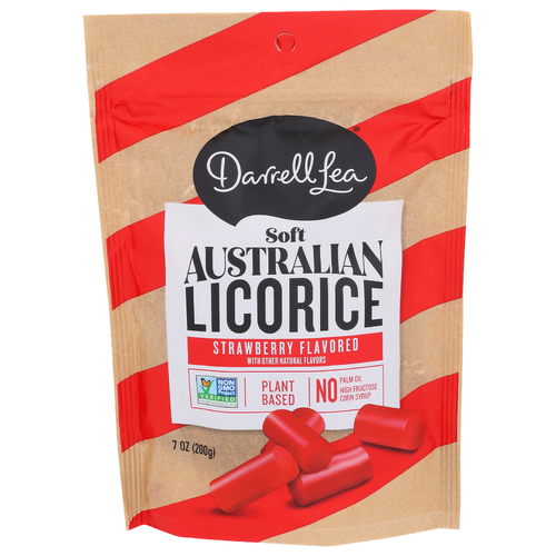 Darrell Lea Liquorice Soft Strawberry - 7 Ounce Image 1 of 2
