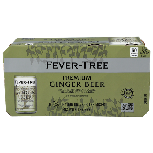 Fever-Tree Premium Ginger Beer - 5.07 Fluid Ounce - 8 Count