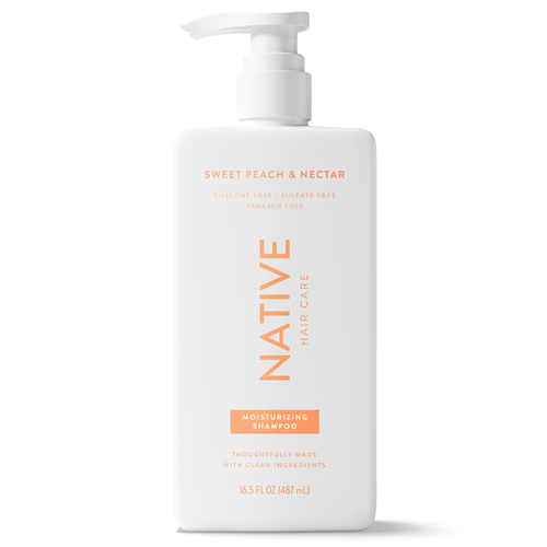 Native Sweet Peach & Nectar Shampoo - 16.5 Ounce