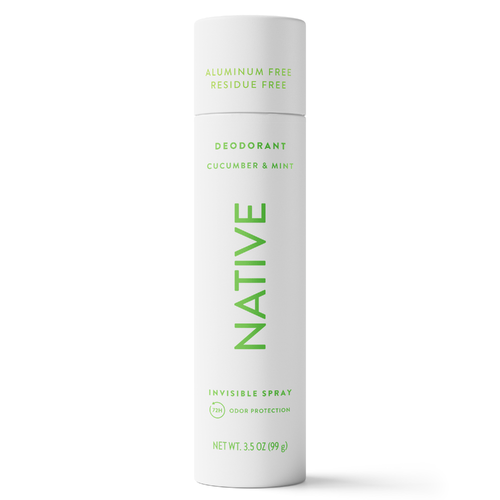Native Deodorant Spray Cucumber & Mint - 3.5 Ounce