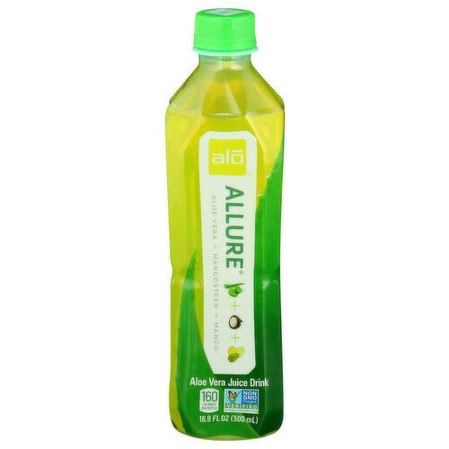 ALO Aloe Vera Juice Drink Mangosteen + Mango - 16.9 Fluid Ounce