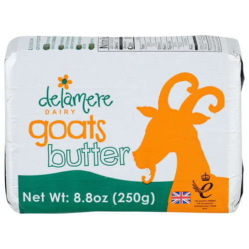 DELAMERE DAIRY Goat Butter - 8.8 Ounce