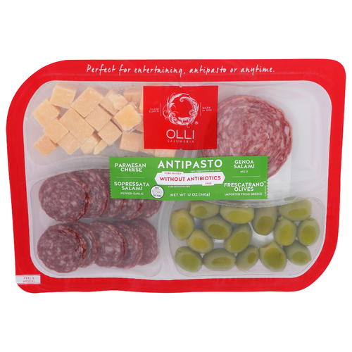 Olli Salumeria Tray Parm Genoa Sopressat - 12 Ounce - 1 Count