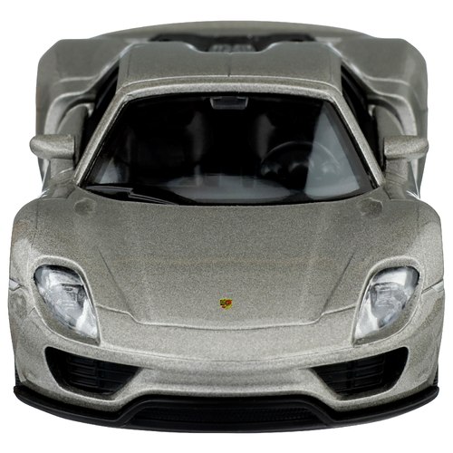 Toy Porsche 918 Spyder Gray Plastic Car - 1 Each