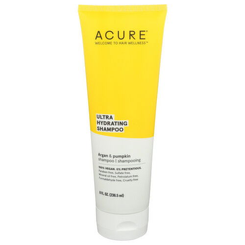 Acure Ultra Hydrating Shampoo Argan - 8 Fluid Ounce