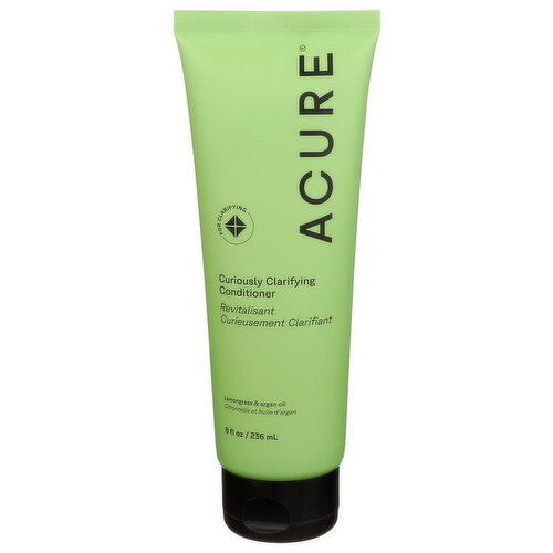 ACURE Curiously Clarifying Conditioner Lemongrass - 8 Fluid Ounce