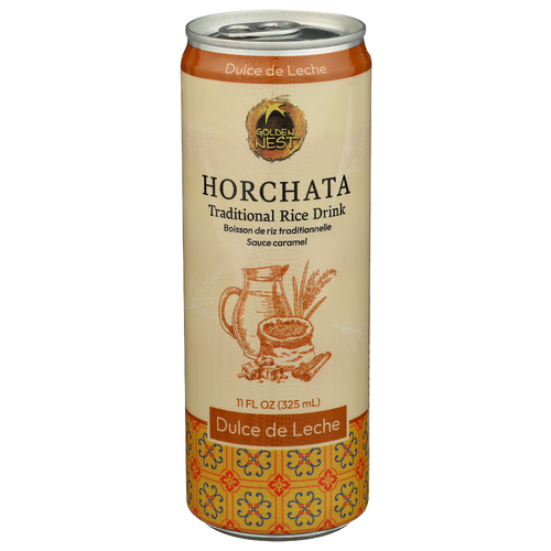 Golden Nest Dulce De Leche Horchata Rice Beverage In Can - 11 Fluid Ounce