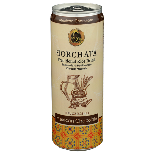 Golden Nest Mexican Chocolate Horchata Rice Beverage In Can - 11 Fluid Ounce