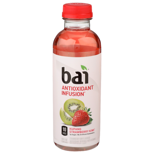 Bai Antioxidant Infusion Strawberry Kiwi Flavored Beverage With Vitamin c Kupang - 18 Fluid Ounce