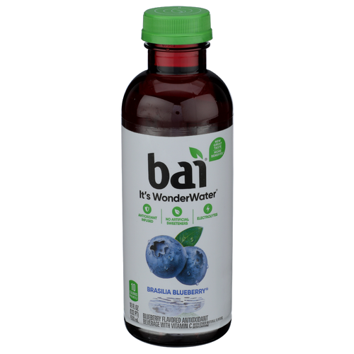 Bai Blueberry Brasilia Water Flavored - 18 Fluid Ounce