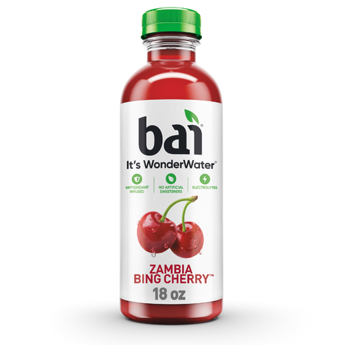 bai It's Wonder Water Zambia Bing Cherry - 18 Fluid Ounce