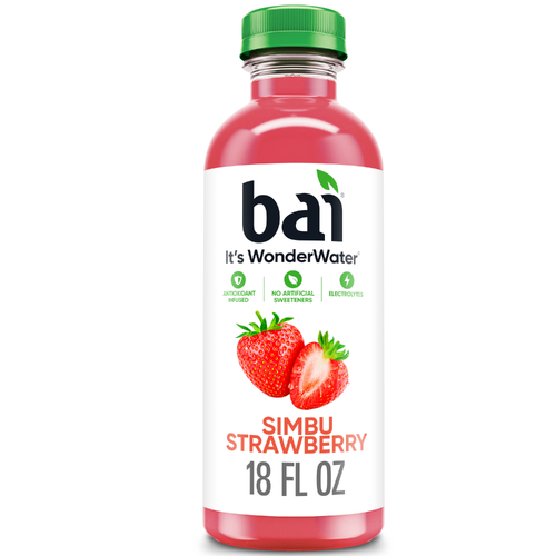 Bai Antioxidant Infused Water Beverage Simbu Strawberry Fluid - 18 Fluid Ounce
