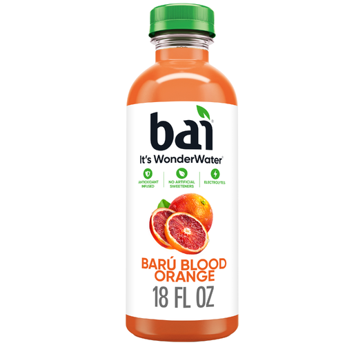 Bai Antioxidant Infused Water Beverage Bar Blood Orange Fluid - 18 Fluid Ounce