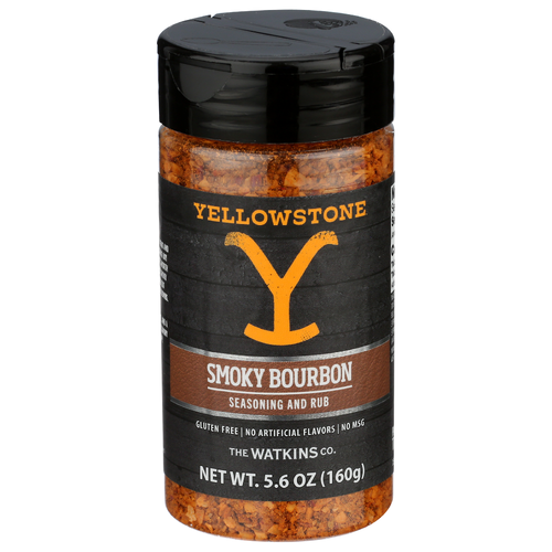 YELLOWSTONE Bourbon Smoky Seasoning And Rub - 5.6 Ounce