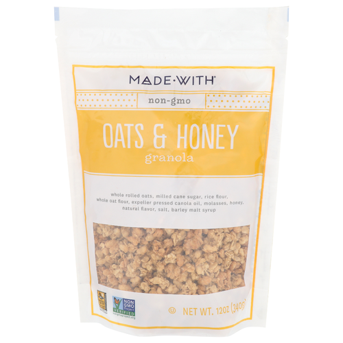 MadeWith Oats & Honey Granola - 12 Ounce