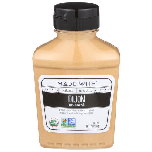 MADE-WITH Mustard Dijon - 9 Ounce