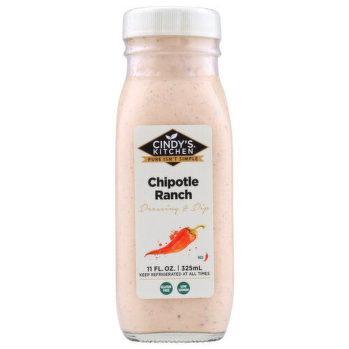 Cindy's Kitchen Ck Chipotle Ranch Dressing - 11 Fluid Ounce