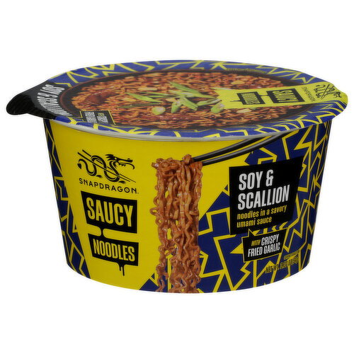 Snapdragon Soy & Scallion Saucy Noodle Bowl - 3.32 Ounce
