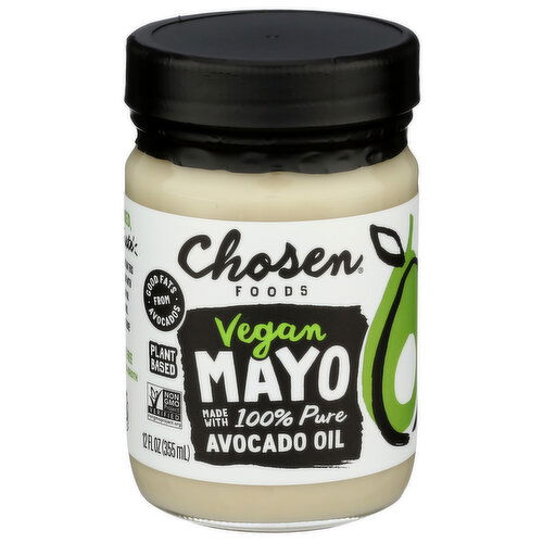 CHOSEN FOODS Mayo Classic Vegan - 12 Fluid Ounce