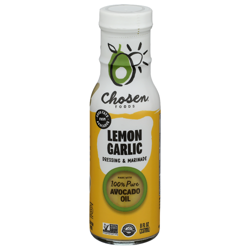 Chosen Foods Lemon Garlic Dressing and Marinade - 8 Fluid Ounce Image 1 of 4