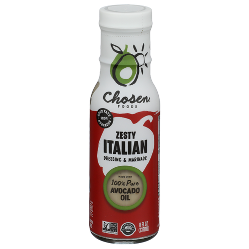 Chosen Foods Italian Zesty Dressing & Marinade - 8 Fluid Ounce Image 1 of 4