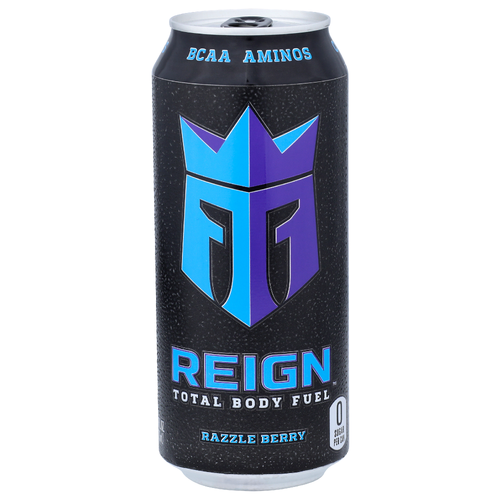 Reign Energy Drink, Razzle Berry, BCAA Aminos - 16 Fluid Ounce