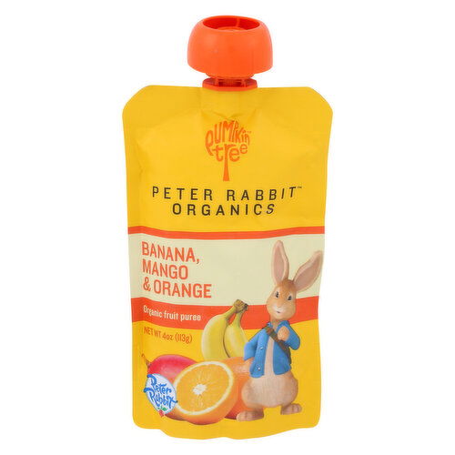 Pumpkin Tree Peter Rabbit Organics Fruit Snack Mango, Banana And Orange - 4 Ounce