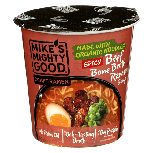 MIKE's Mighty Good Spicy Beef Craft Ramen Soup - 1.8 Ounce Image 1 of 4