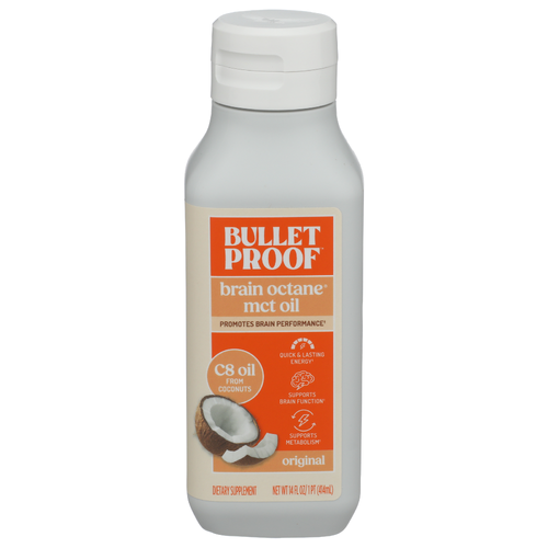 Bulletproof Liquid Brain Octane C8 Mct Oil - 14 Fluid Ounce Image 1 of 4