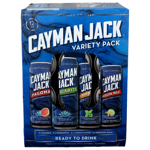 Cayman Jack Variety Pack - 12 Fluid Ounce - 12 Count