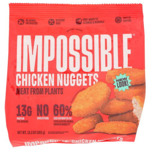 Impossible Tm Chicken Nuggets Made From Plants - 13.5 Ounce Image 1 of 4