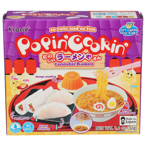 Kracie Popin'cookin' Tanoshii Ramen Diy Candy For Kids - 1.1 Ounce