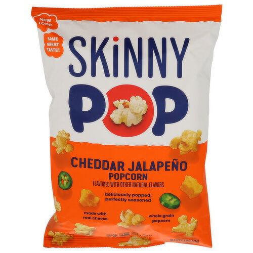 SkinnyPop Cheddar Jalapeno Popcorn - 4.4 Ounce Image 1 of 4