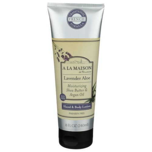 A La Maison Lavender Aloe Body Lotion - 8 Fluid Ounce