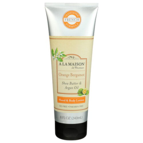 A La Maison Orange Bergamot Body Lotion - 8 Fluid Ounce
