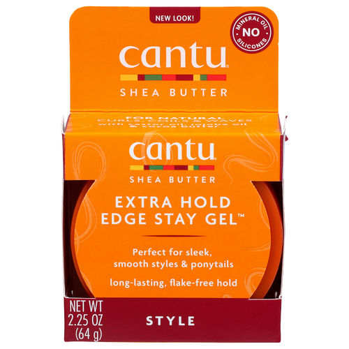 Cantu Shea Butter Extra Hold Edge Stay Gel - 2.25 Ounce