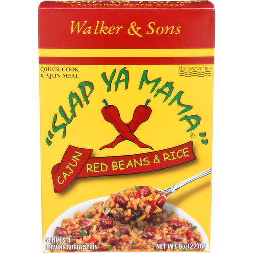 Slap Ya Mama Red Beans & Rice Cajun - 8 Ounce