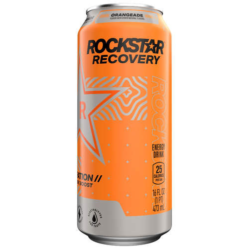 Rockstar Recovery Energy Drink Orangeade - 16 Fluid Ounce - 1 Count