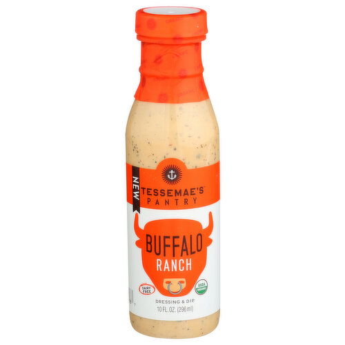 Tessemae's Organic Pantry Shelf Stable Buffalo Ranch - 10 Fluid Ounce